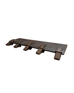 Grävmaskinbröst m hållare 60x500x1900 / 5st Hållare J550 Italricambi